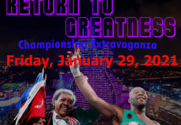 Don King’s “Return to Greatness” January 29th Live From the Hard Rock Casino