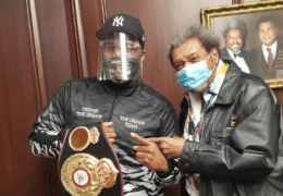 Don King with Trevor Bryan