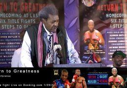 Don King Return to Greatness Press Conference Replay